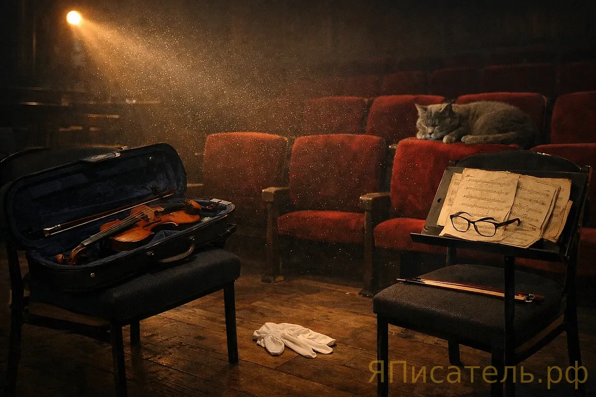 Смычок и струны. После — продолжение стихотворения Иннокентия Анненского