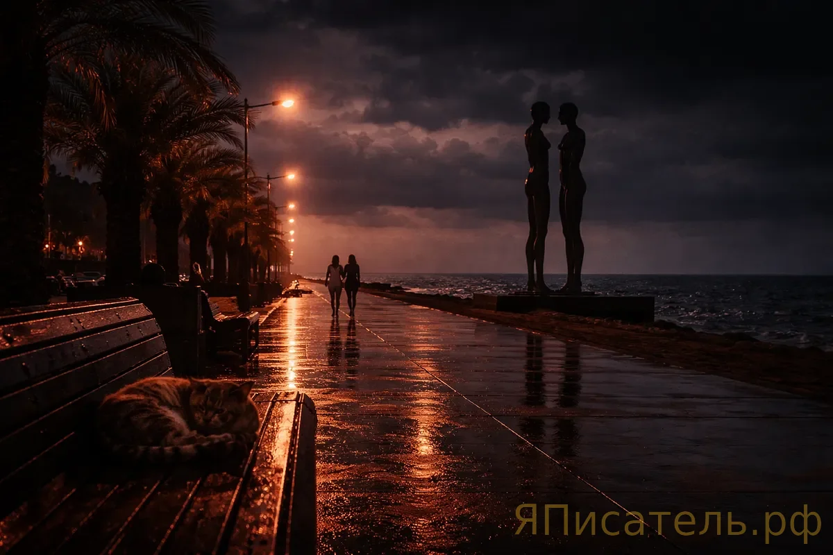 Гипсовые руки Батуми