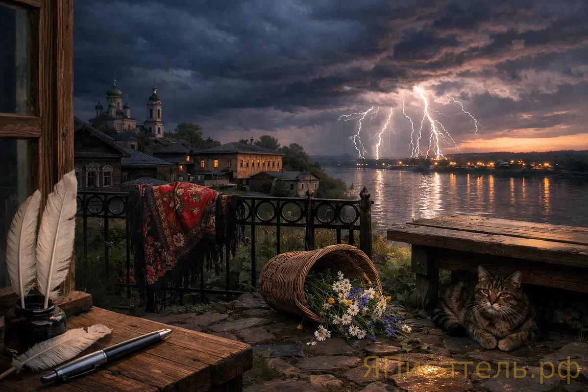 Гроза в WhatsApp: Катерина в чате «Семья Кабановых» ⚡💔