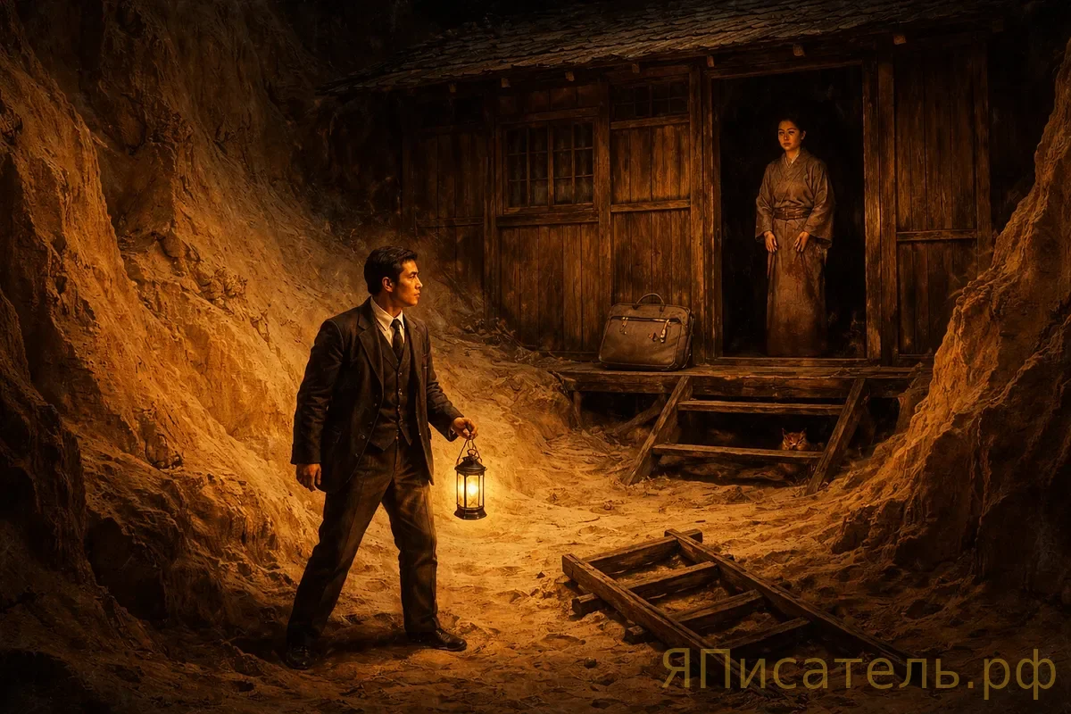 Человек падает в яму. Больше ничего не происходит. Почему это гениально?