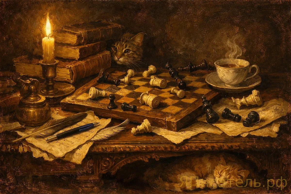 Шахматный мастер спрятал в своих партиях роман — его нашли через 80 лет