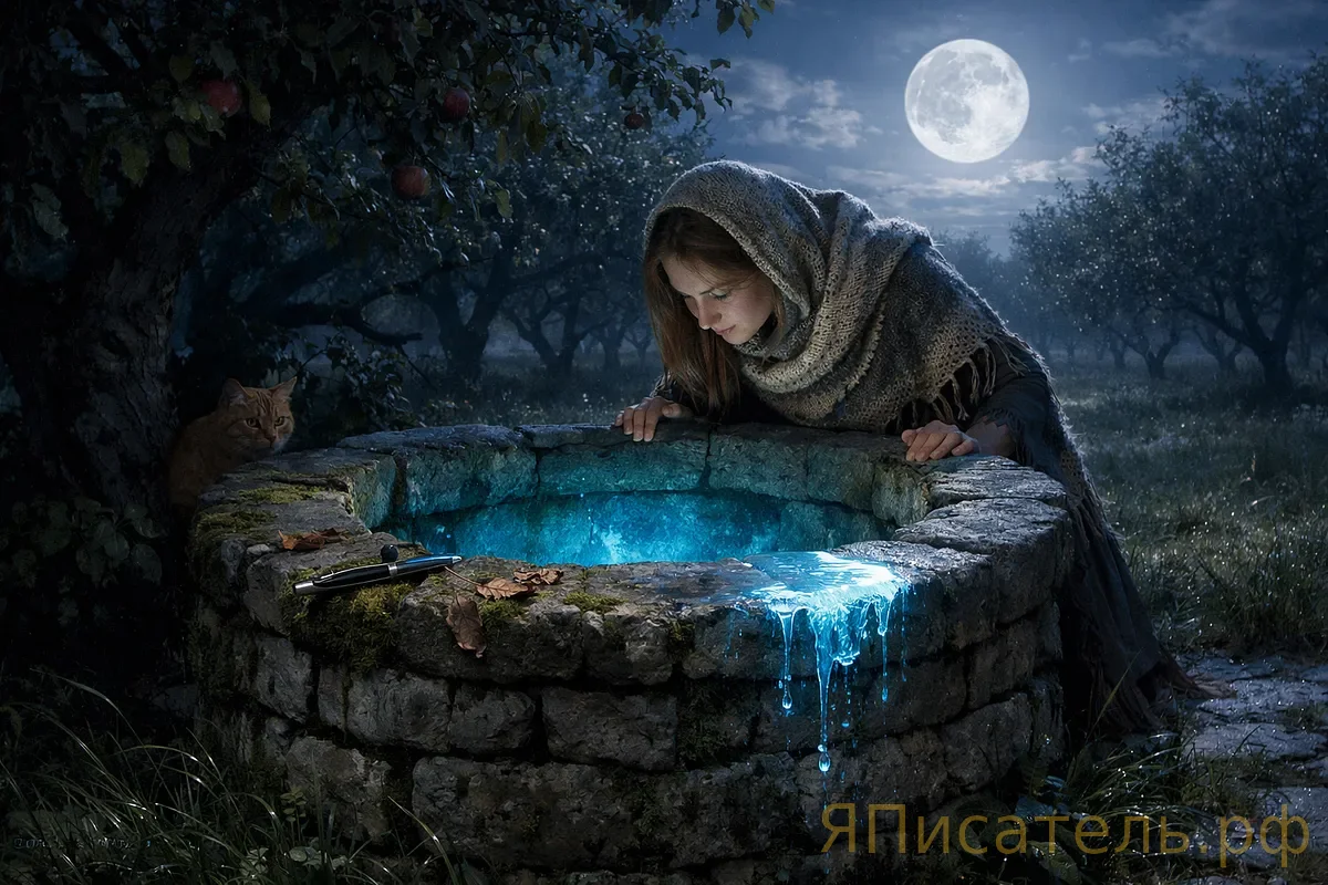 Колодец с лунной водой