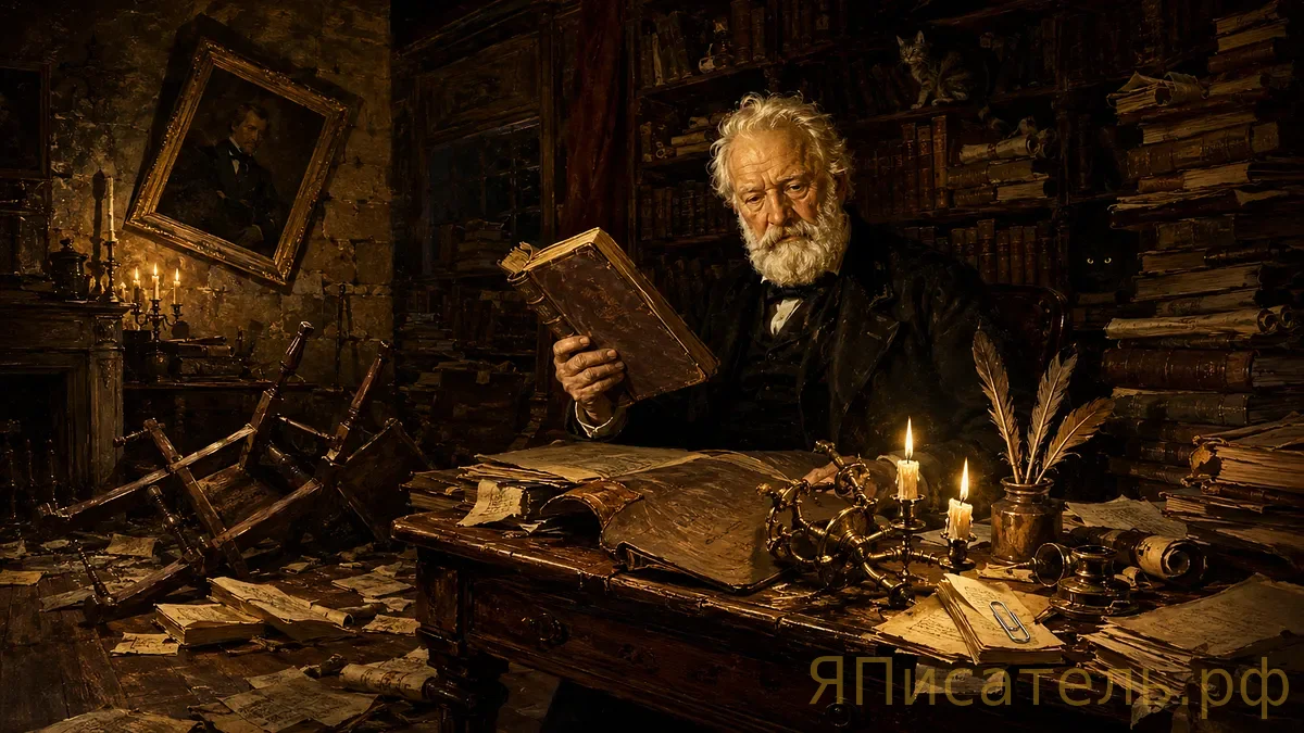 Ночная привычка великого французского писателя