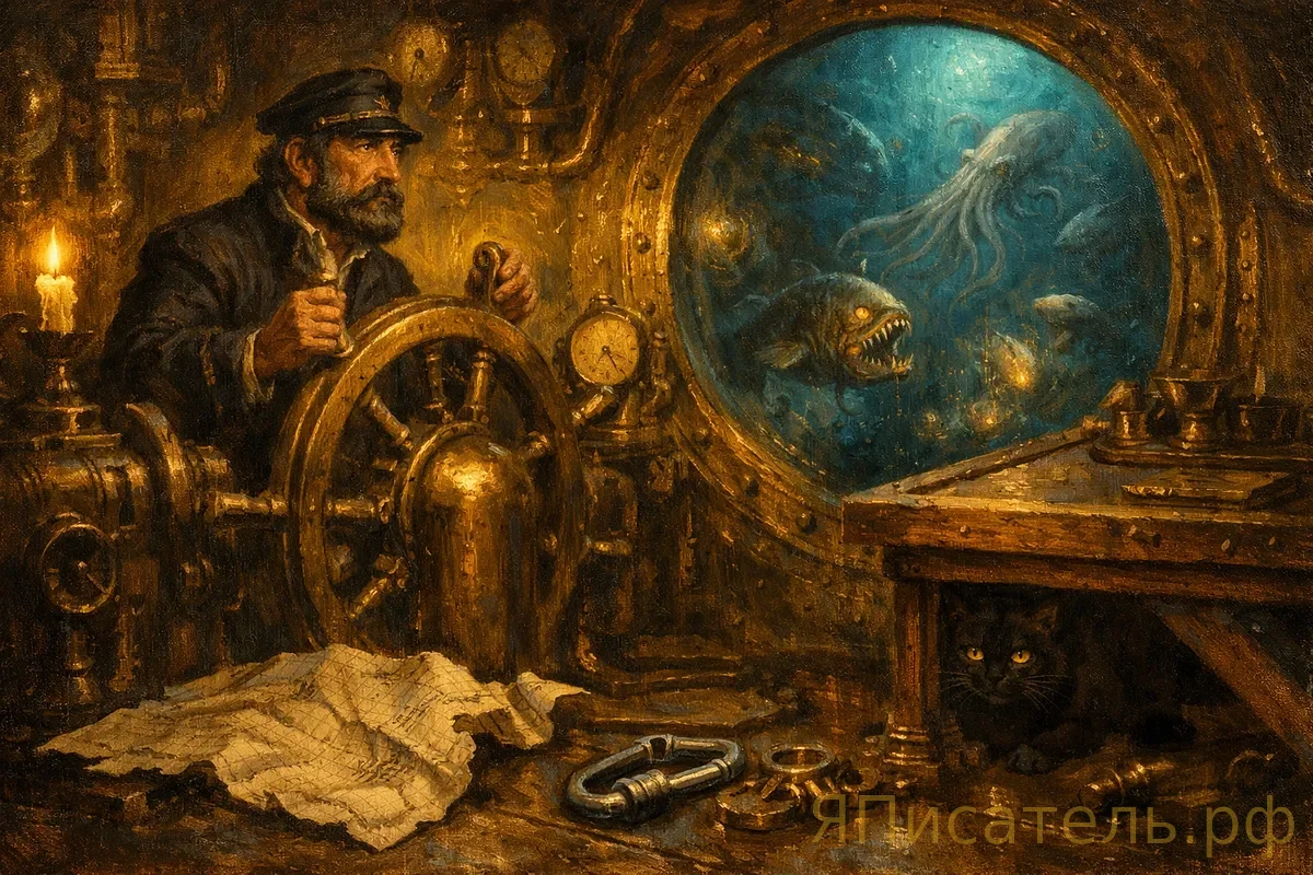 Жюль Верн предсказал подводные лодки, вертолёты и интернет — и его до сих пор не читают правильно