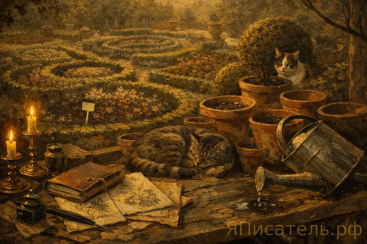 Глухонемой садовник из Прованса вырастил роман — буквально, из цветов