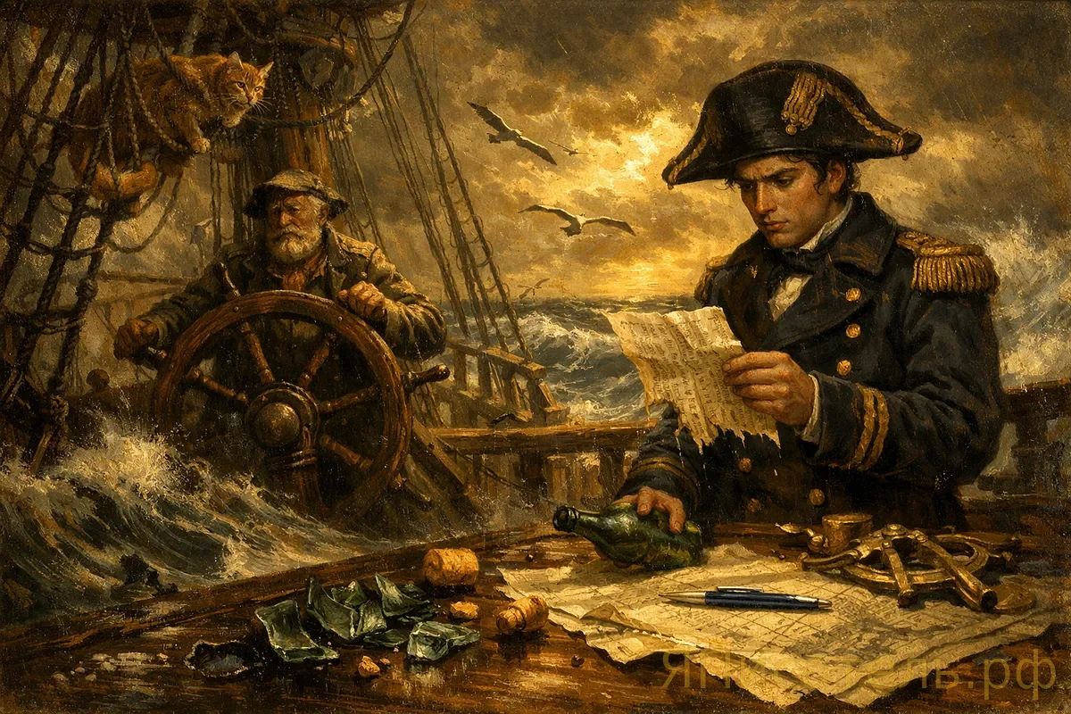 Второе послание: ненайденная глава «Детей капитана Гранта»