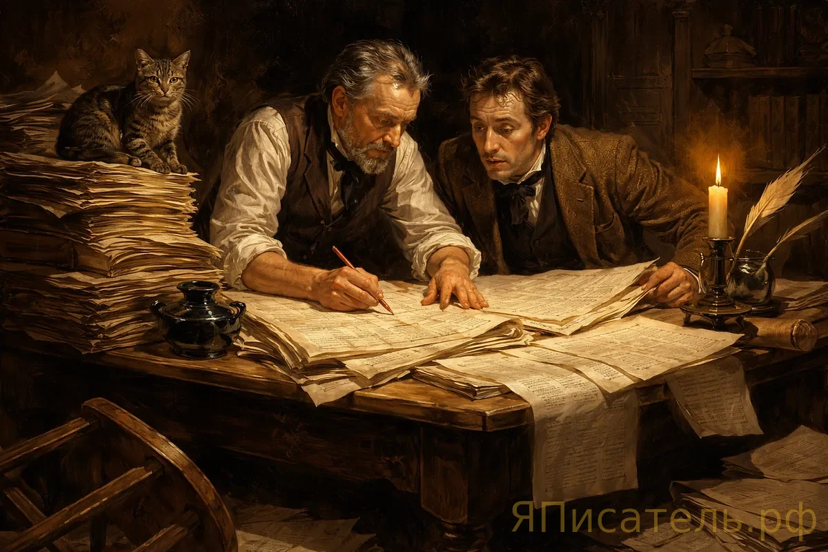 Доказательства из архива: Диккенс тайно переписывал романы трёх своих современников