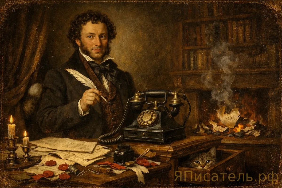 Пушкин и автоответчик