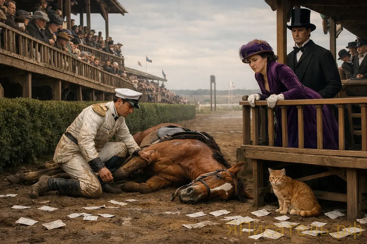 Комментарии под видео: «Офицер убил лошадь на скачках — ШОКИРУЮЩИЕ КАДРЫ (Красное Село, полная версия)»