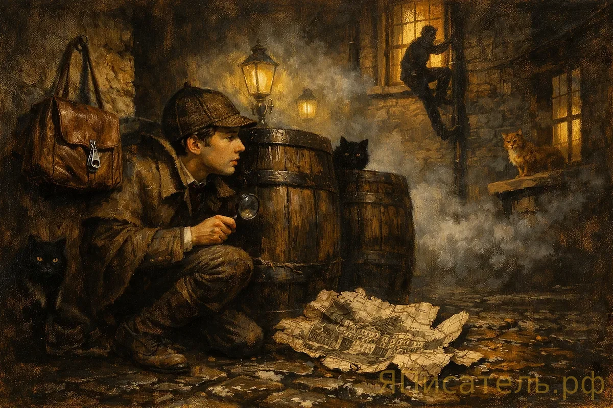 Тень на Монтегю-стрит: первое настоящее дело мистера Холмса