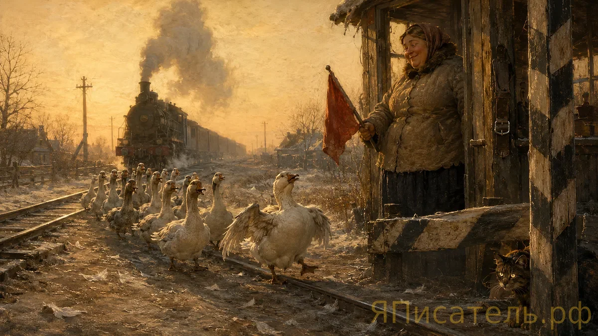 Гусиный будильник