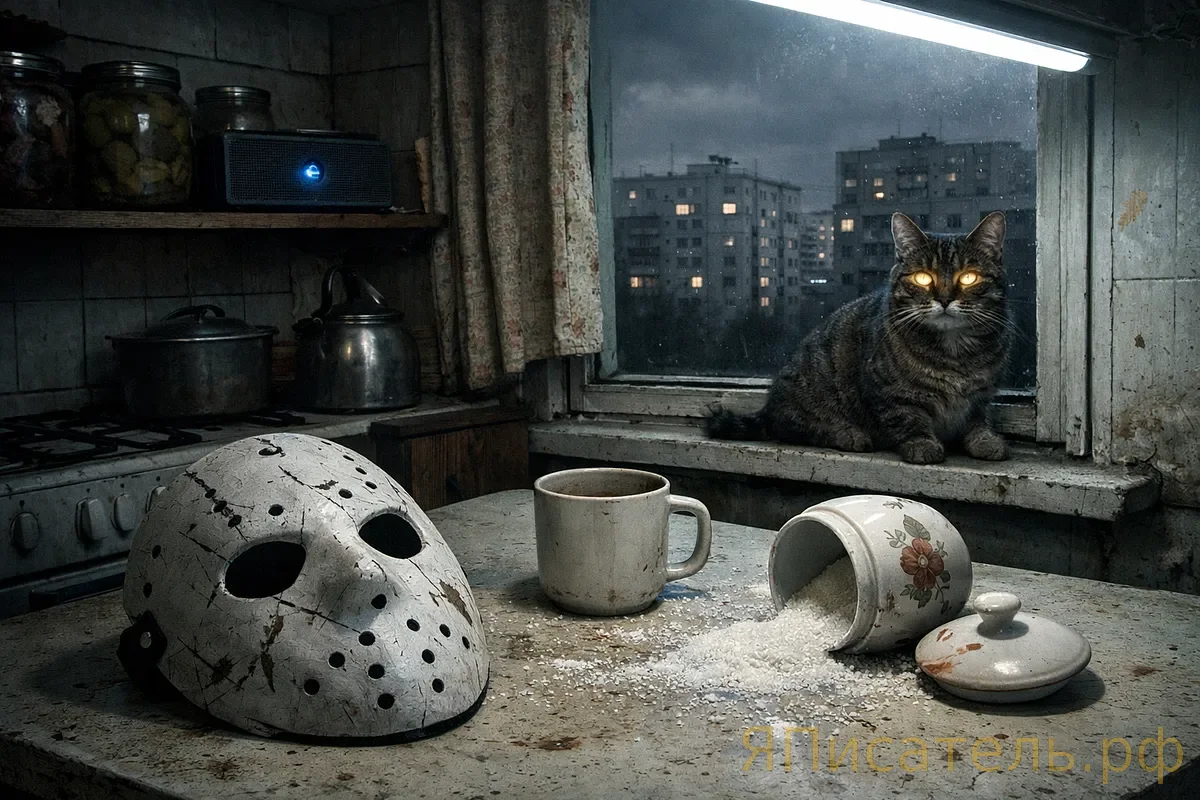 Именинник выходит из дома