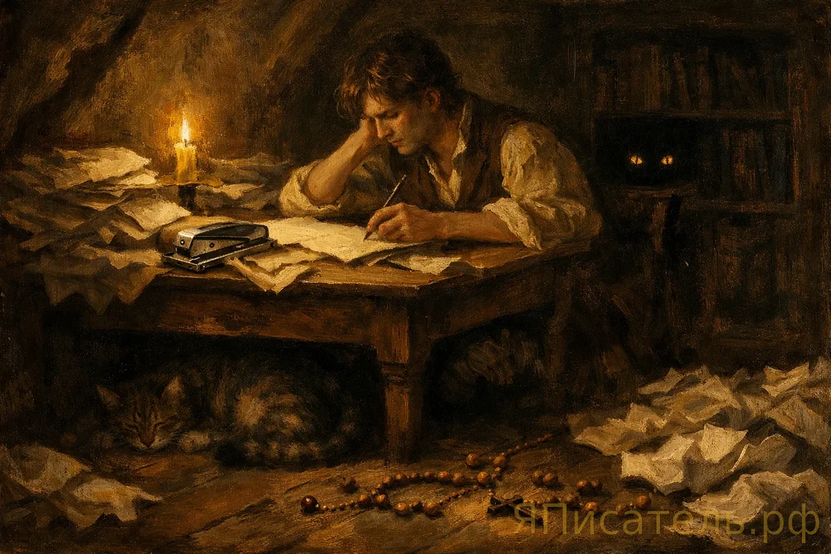 Разоблачение: почему первый роман ломает всех — и что с этим делать