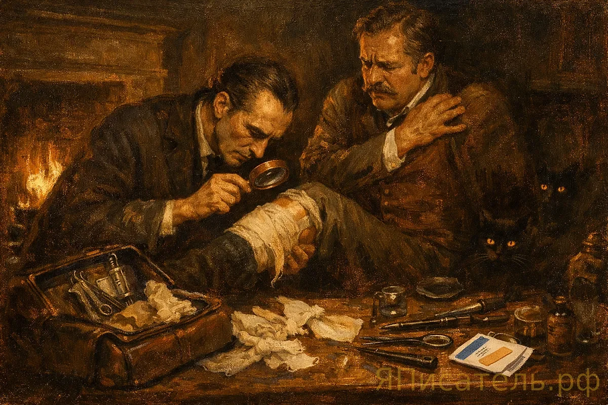 Куда ранили Ватсона? Конан Дойл сам не знал — и это ещё не самый страшный скандал