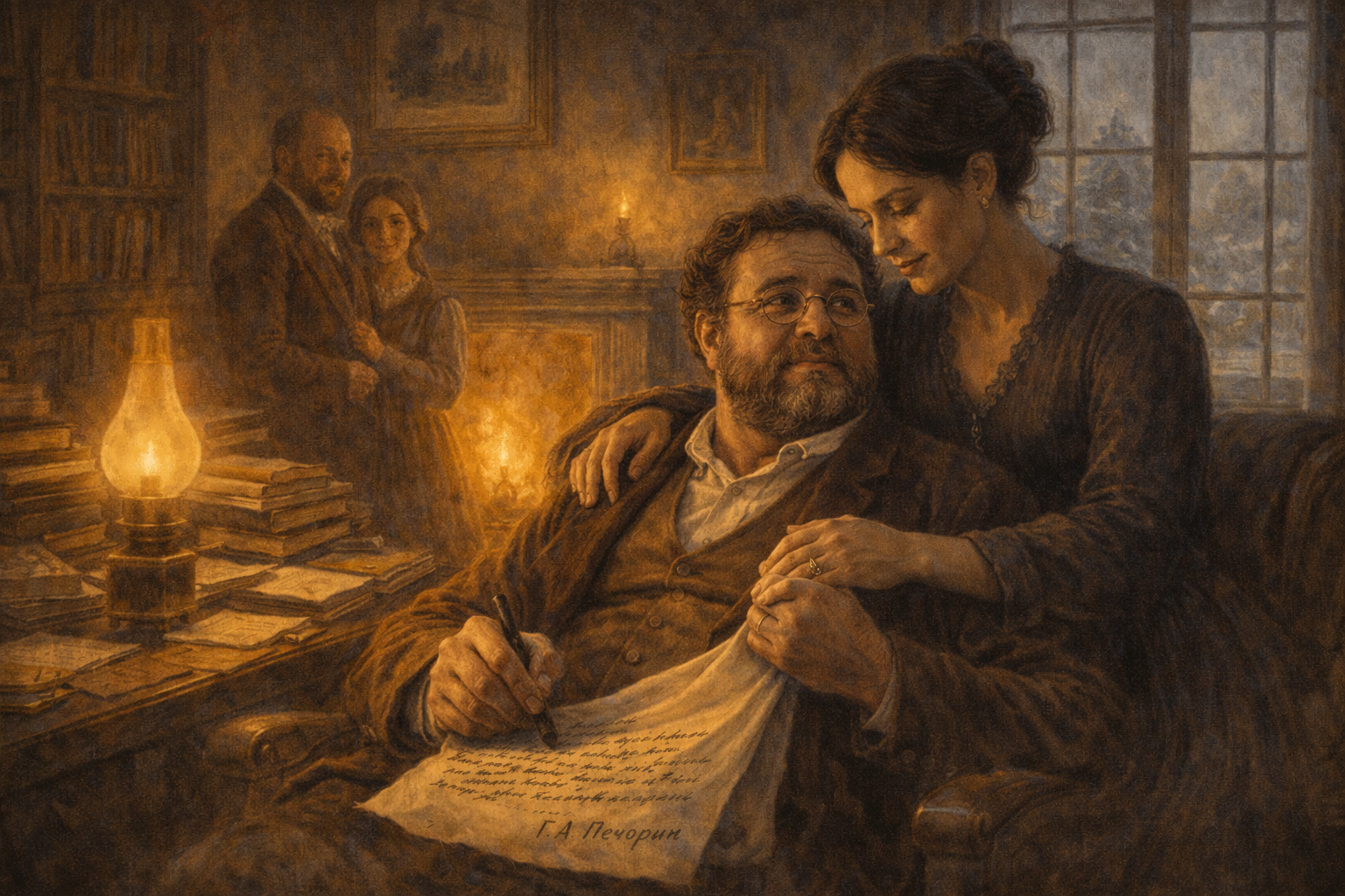 Война и мир: Вечер у Пьера (Глава из ненаписанного эпилога)