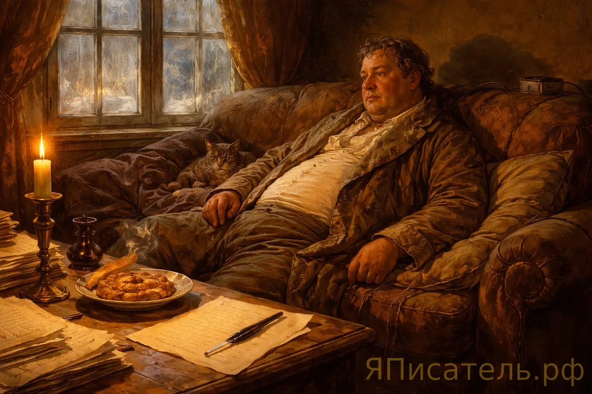 Пробуждение Обломова: неотправленное письмо