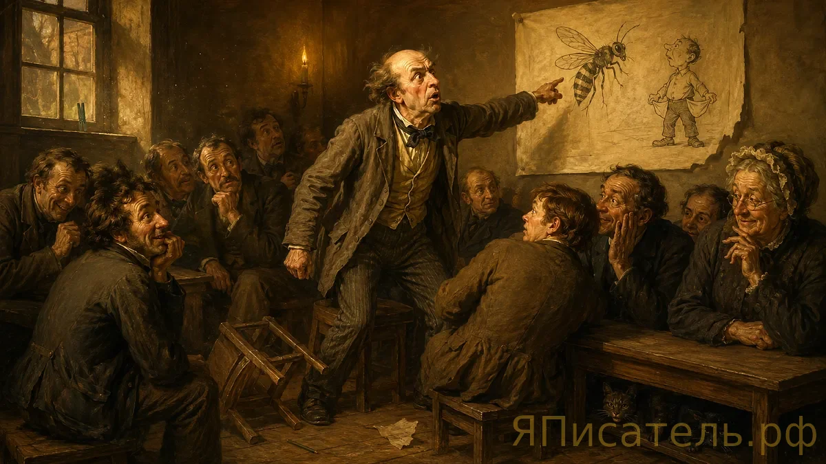 Оса, или Как инженер Курочкин на весь институт обиделся