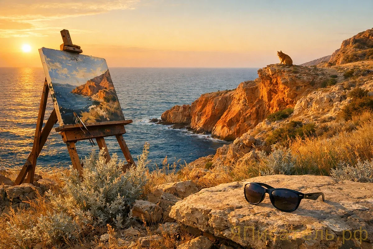 Камень Киммерии: стихотворение в стиле Волошина