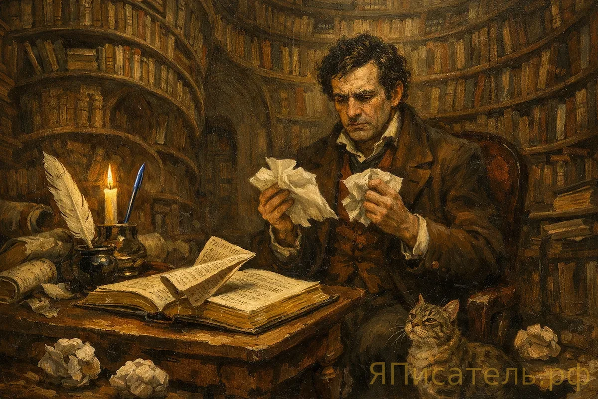 Кальвино написал финал «Если однажды зимней ночью путник», где читатель проигрывает — и сам выбросил его