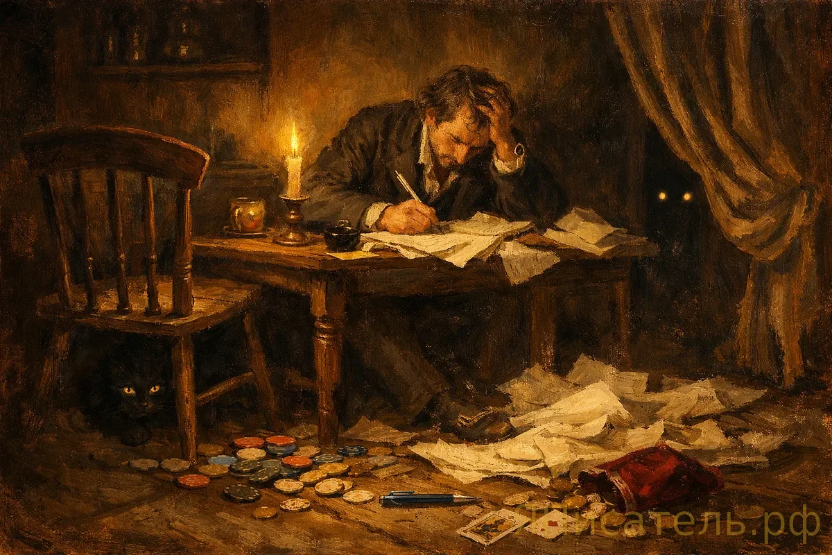 Достоевский написал «Игрока», проиграв в казино всё до нитки — и это был лучший ход в его жизни