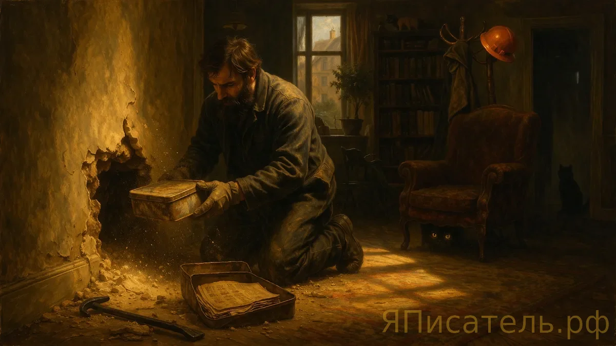 Сенсация из Синей башни: Стриндберг замуровал рукопись в стену — её нашли через 113 лет