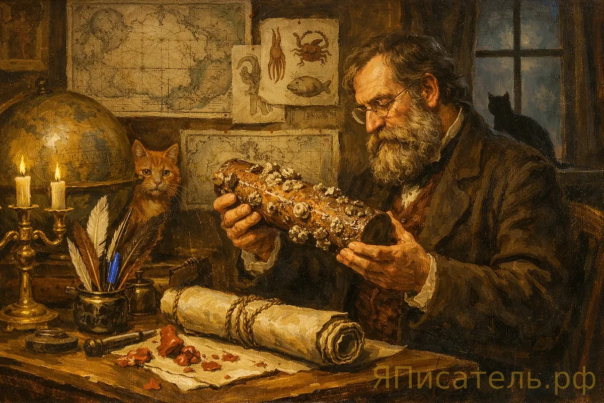 Послание из Мальстрема: неизвестная рукопись профессора Аронакса