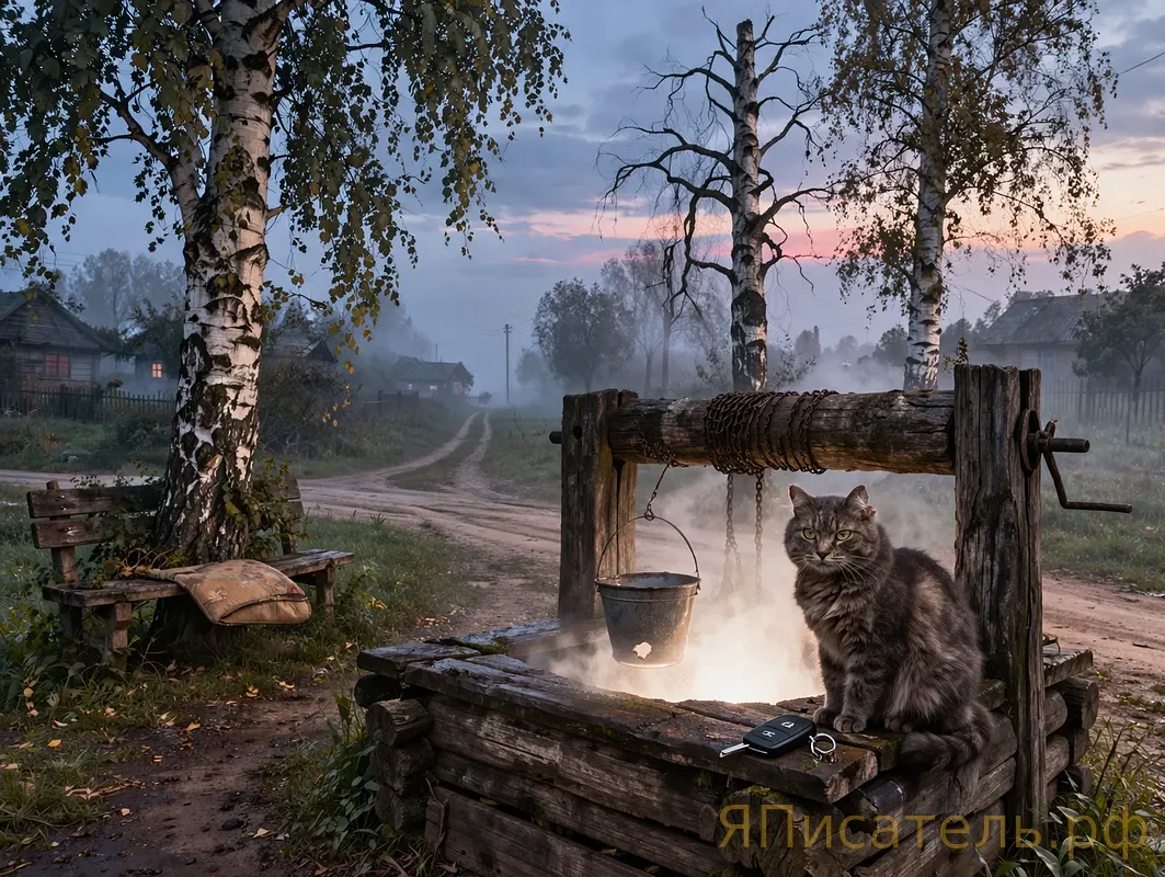 Колодец на перекрёстке трёх берёз