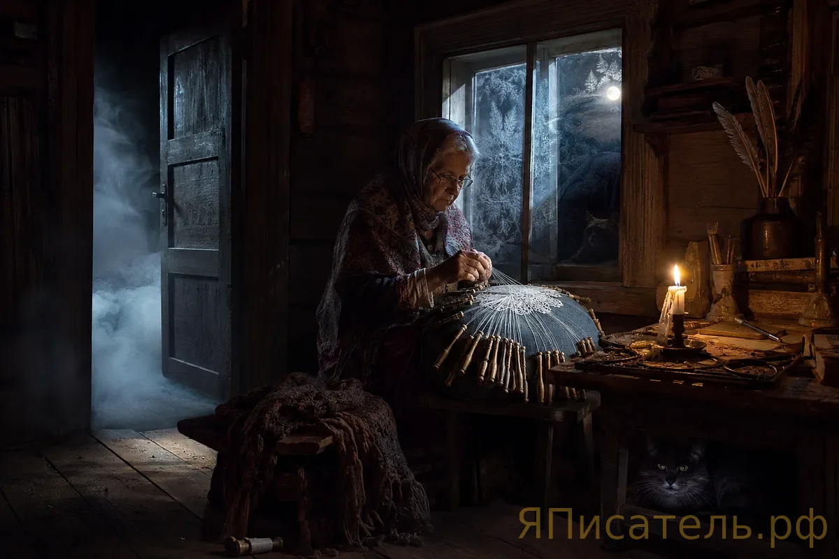 Коклюшки для луны, или Кружевница с улицы Засодимского