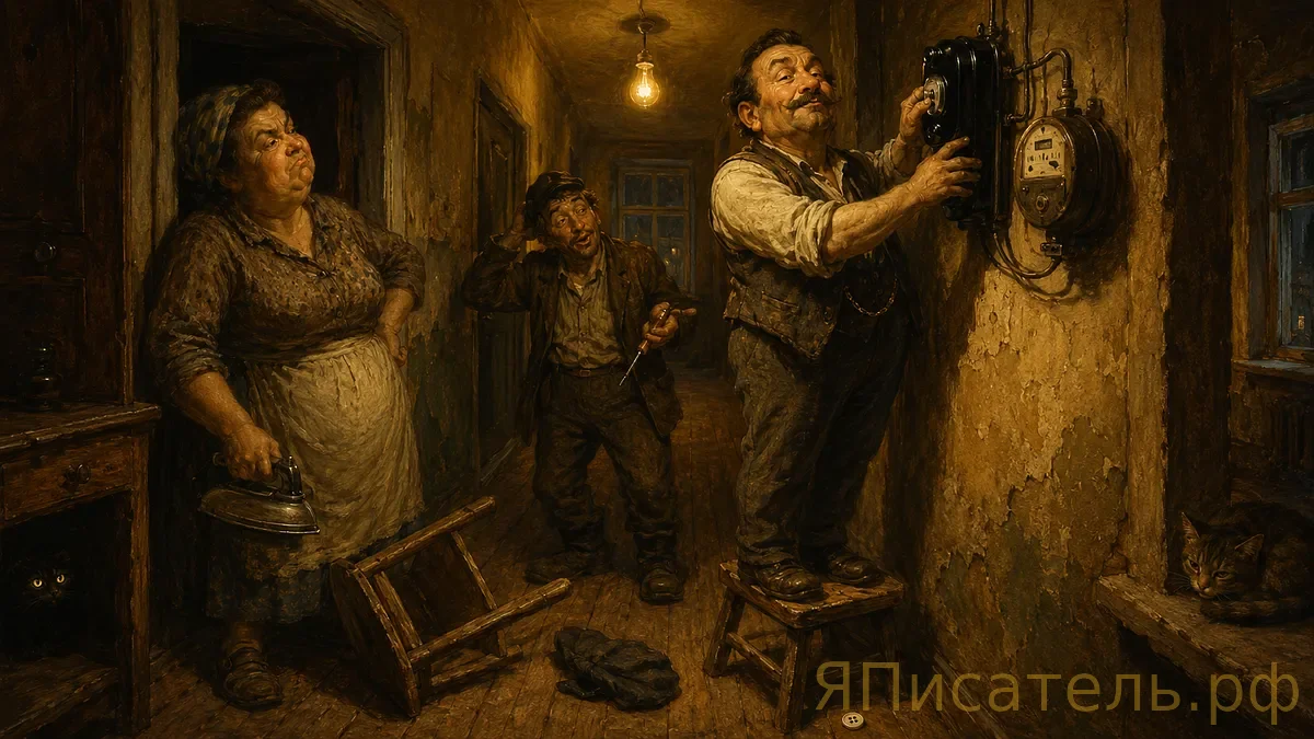 Счетчик, или Как я через одну лампочку в честные люди вышел