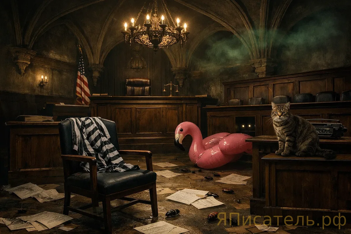 Дело №666/Б: Подсудимый вызвал себя трижды и требует адвоката покрасивее