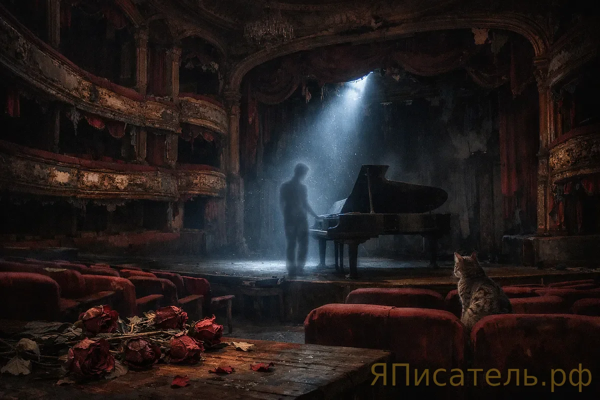 Призрак оперы существует, и он влюблён в меня