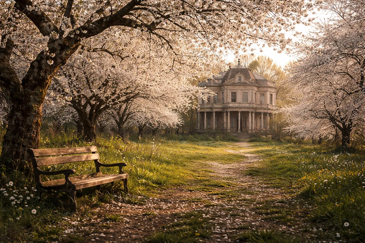 Апрель в вишнёвом саду: Двадцать лет спустя