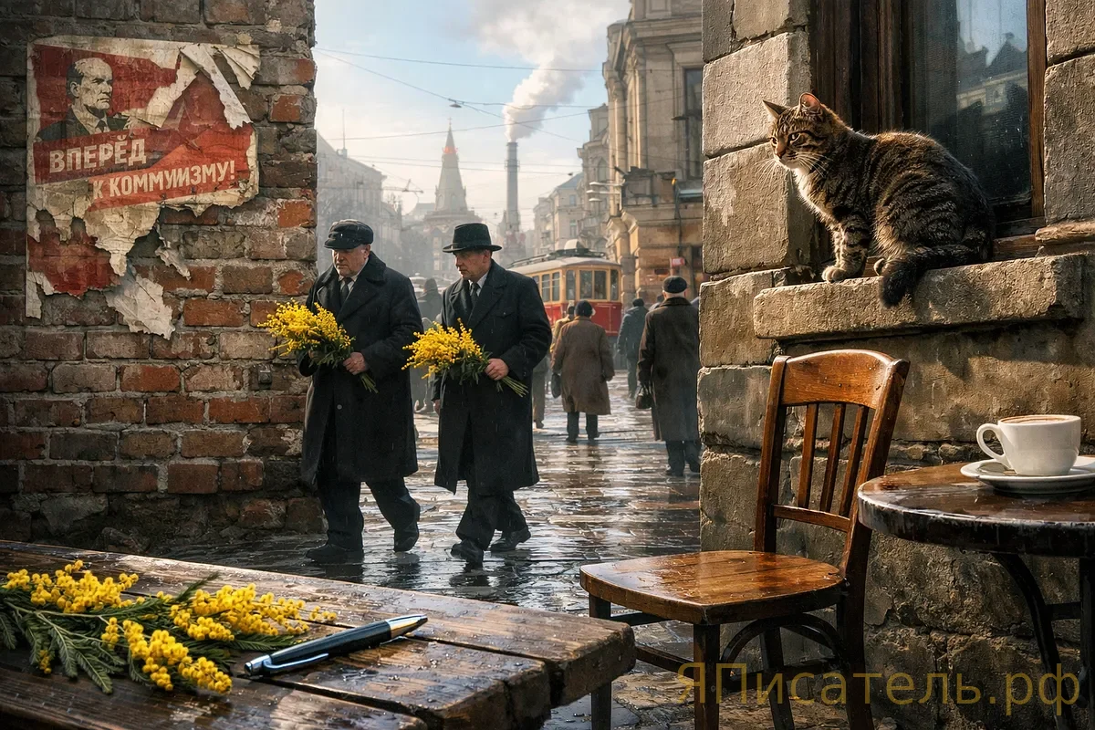 Приказ к Восьмому марта — подражание стилю Владимира Маяковского