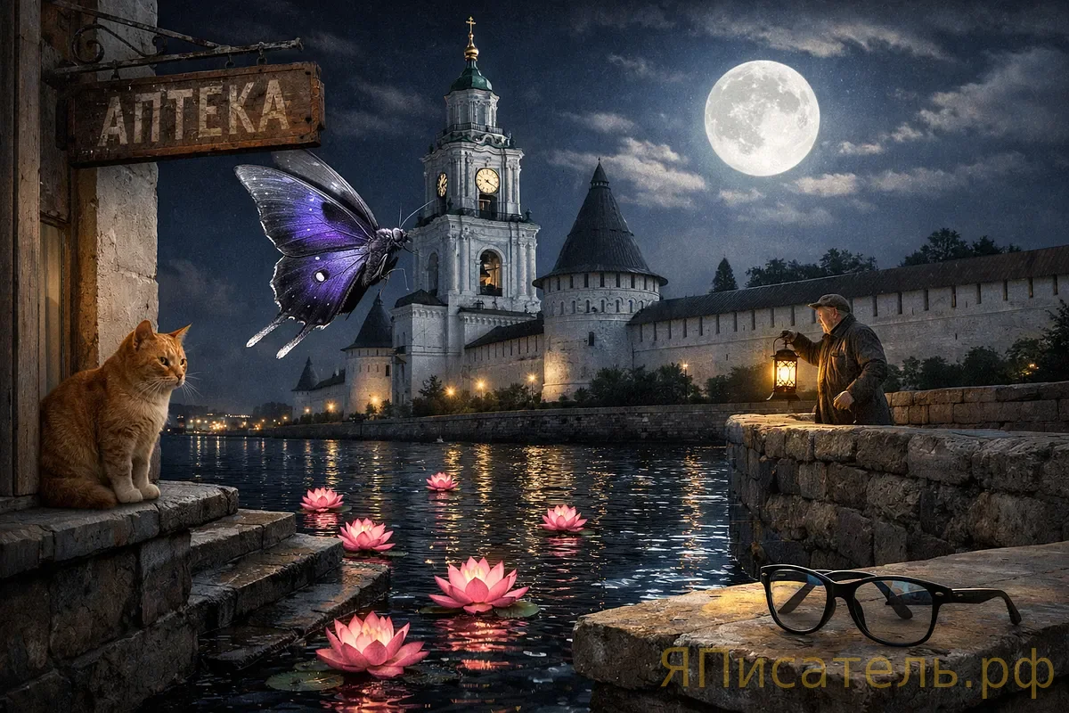 Мотылек с часовой башни