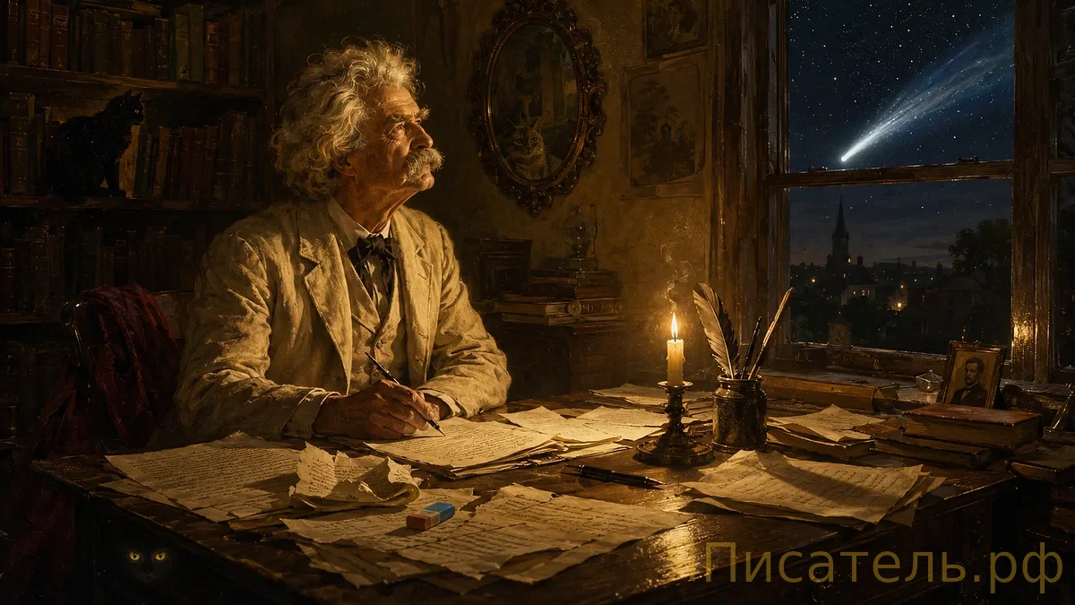 Космическое совпадение великого писателя