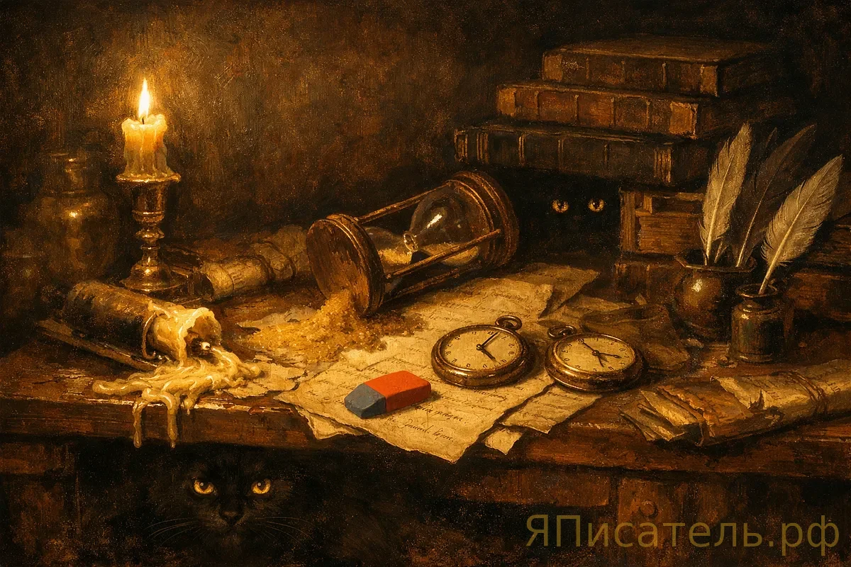 Метод «несинхронного времени»: пусть части текста живут в разном темпе