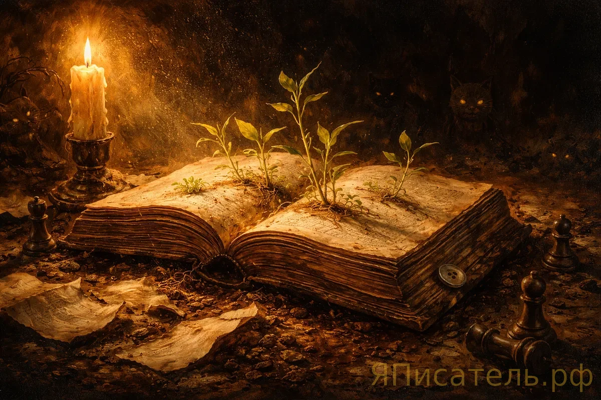 Прорастание букв