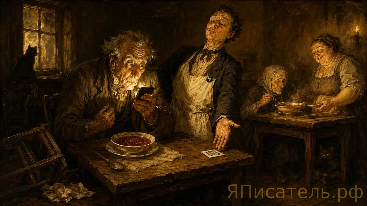 Отсканируй, или Как я при полном столе голодал