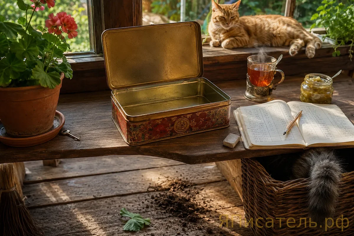 Банка из-под монпансье