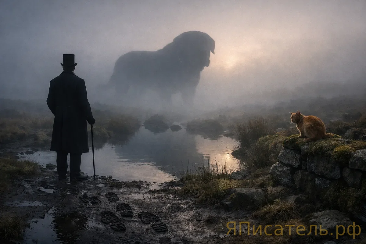 Ватсон ведёт Instagram Stories с болота: репортаж с места событий, где нас чуть не съели 📸🌫️🐕