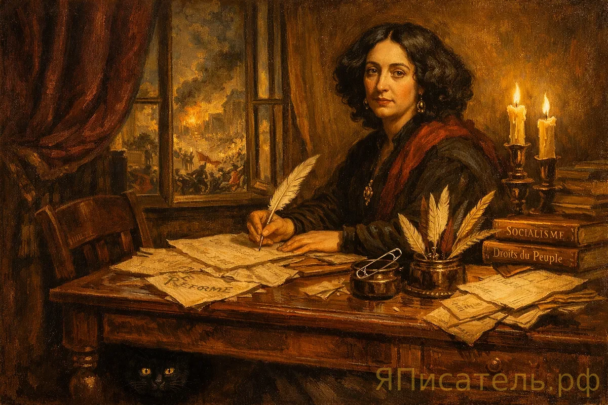 Миф о романтичности Жорж Санд