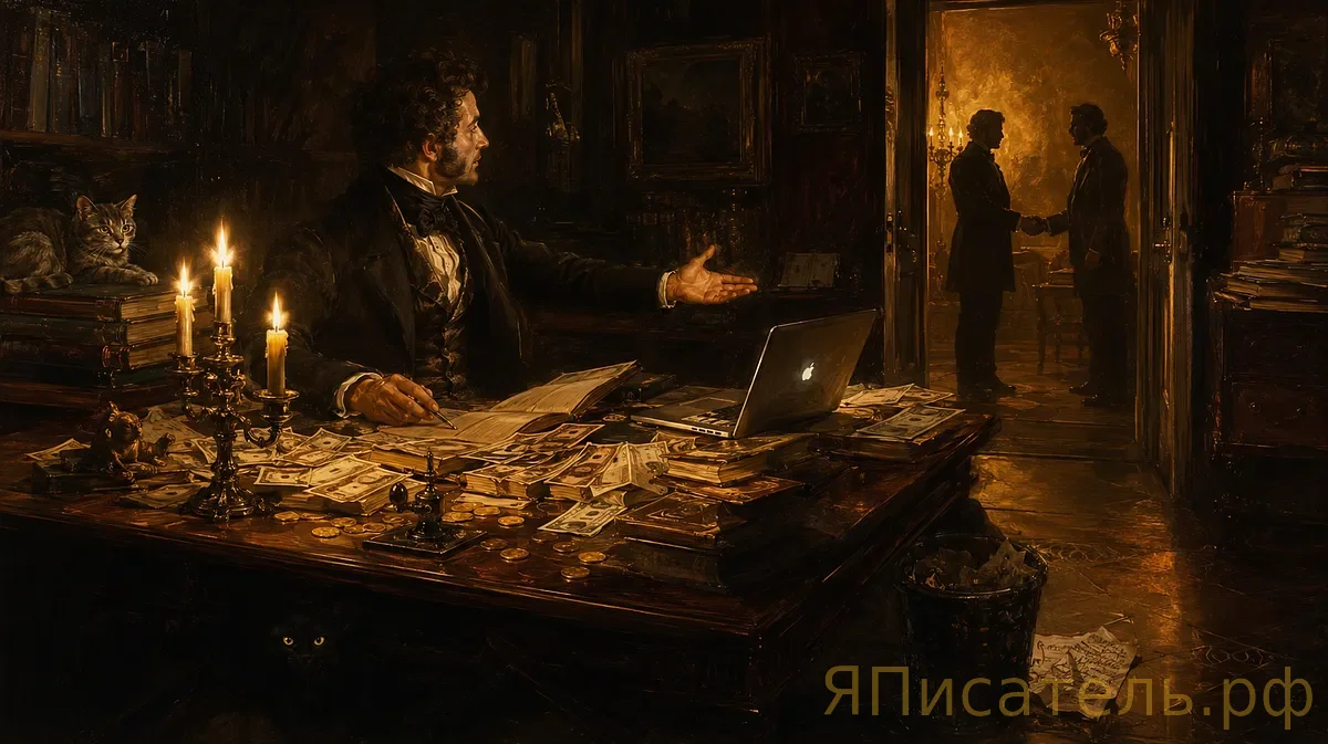 Инсайд: как случайное знакомство превращается в комиссию, которую не постыдился бы взять литературный агент Диккенса