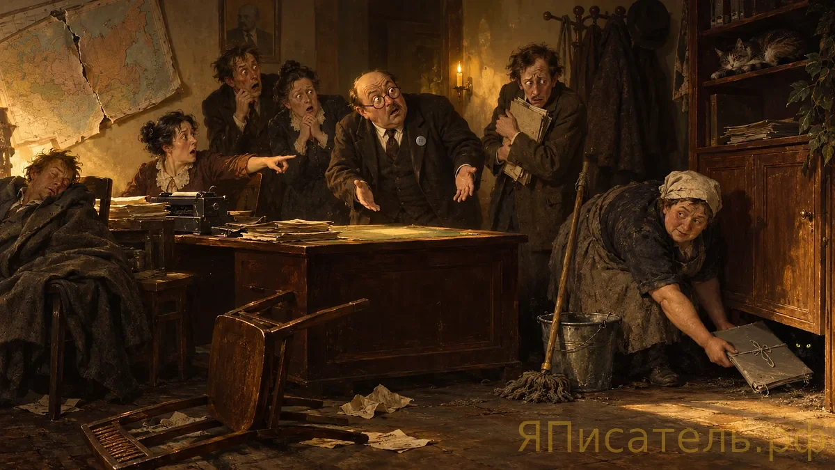 Дело №114, или Как мы в редакции виноватого искали, а нашли уборщицу