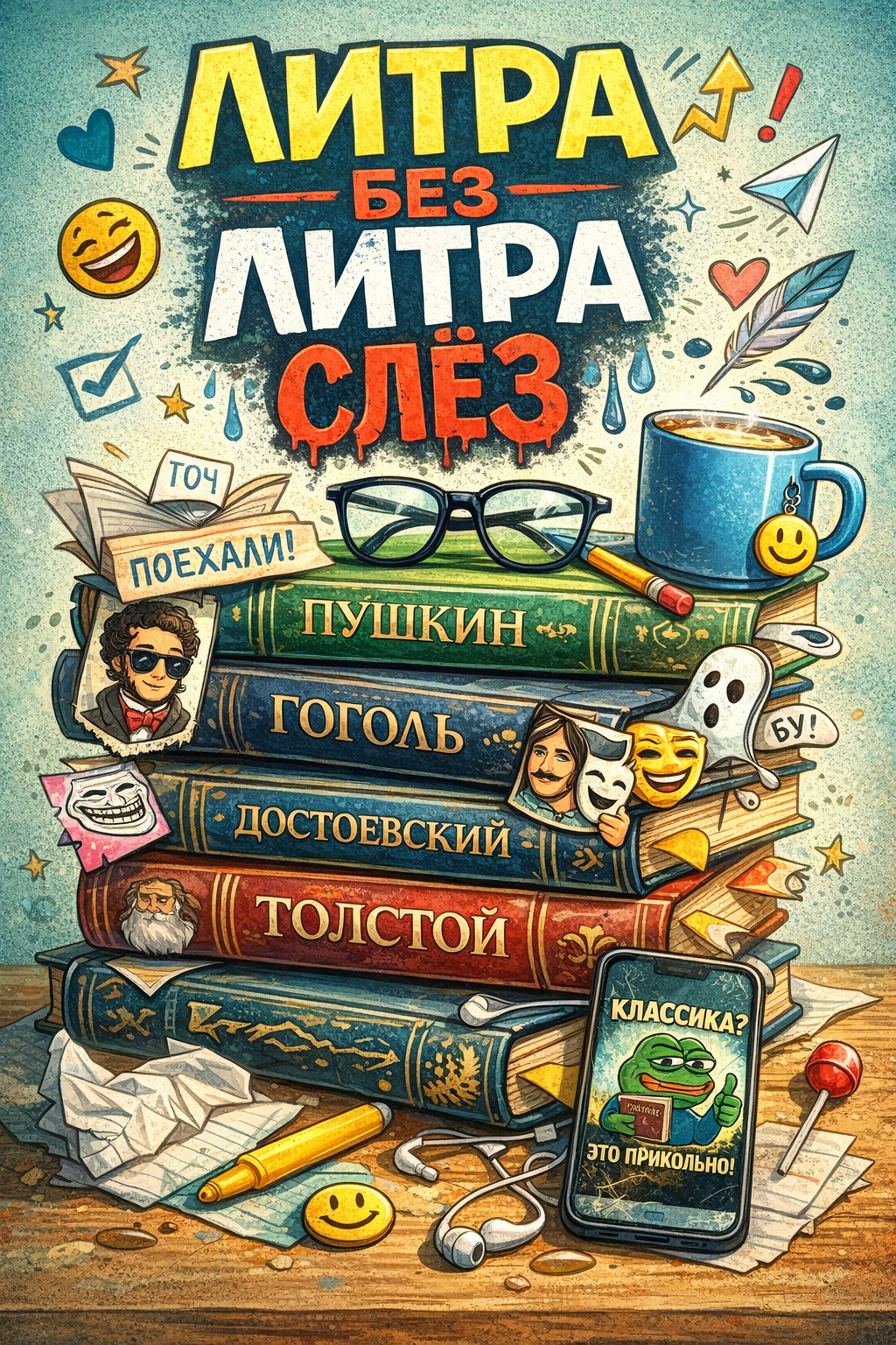 Литра без литра слёз