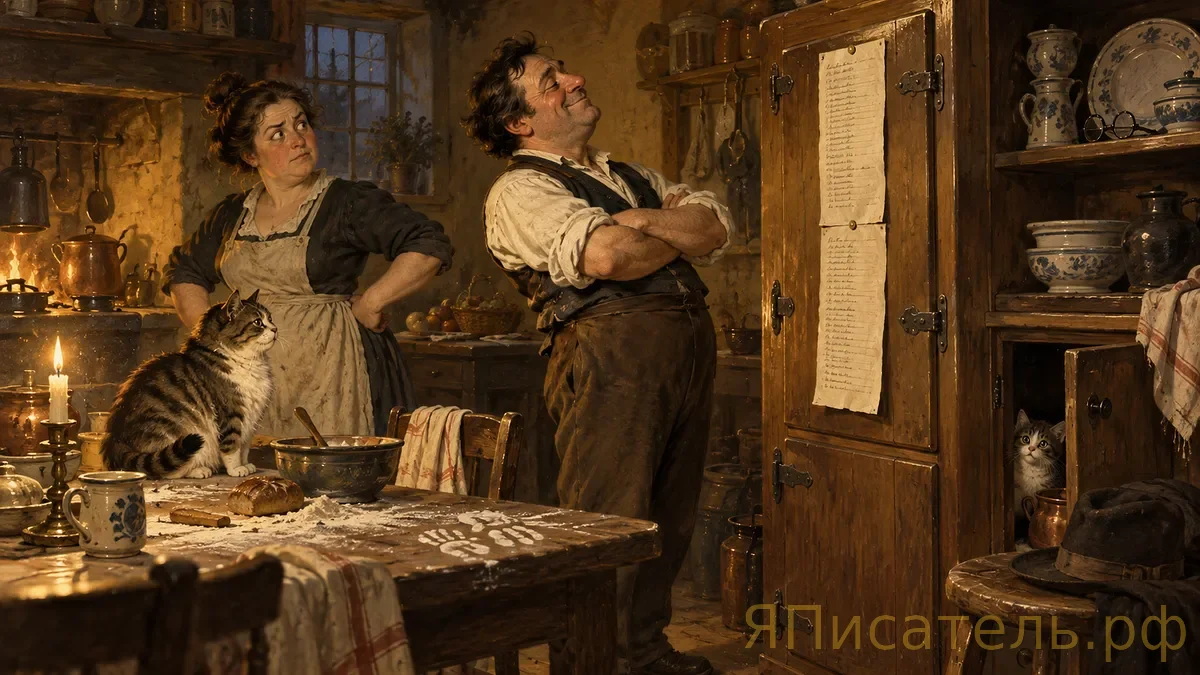 Список дел на холодильнике