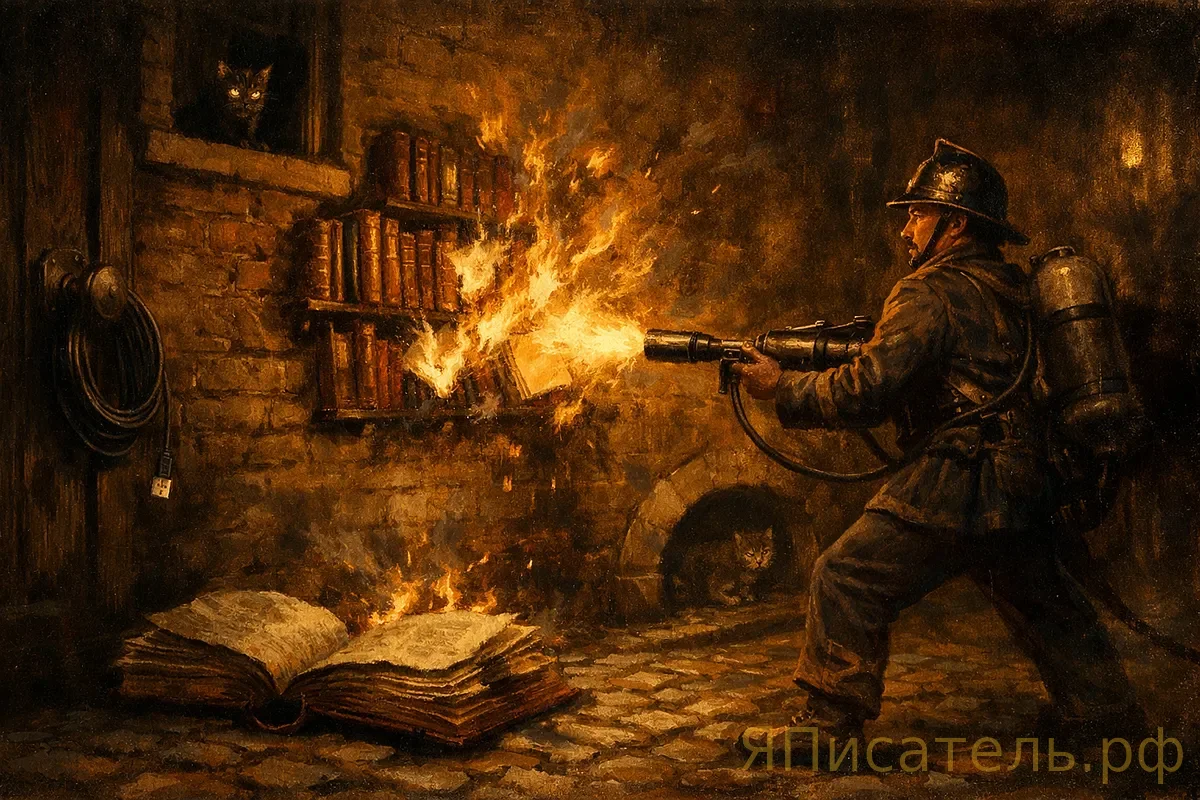 «451 градус по Фаренгейту»: экспертиза книги, которую принято хвалить, не читая