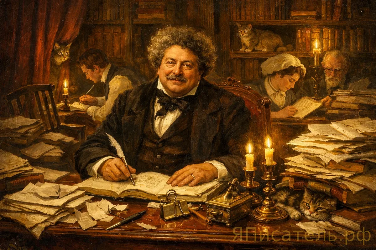 Фабрика романов Дюма: правда или миф?