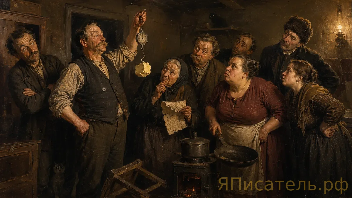 Весы, или Как я через полфунта масла со всей квартирой рассорился
