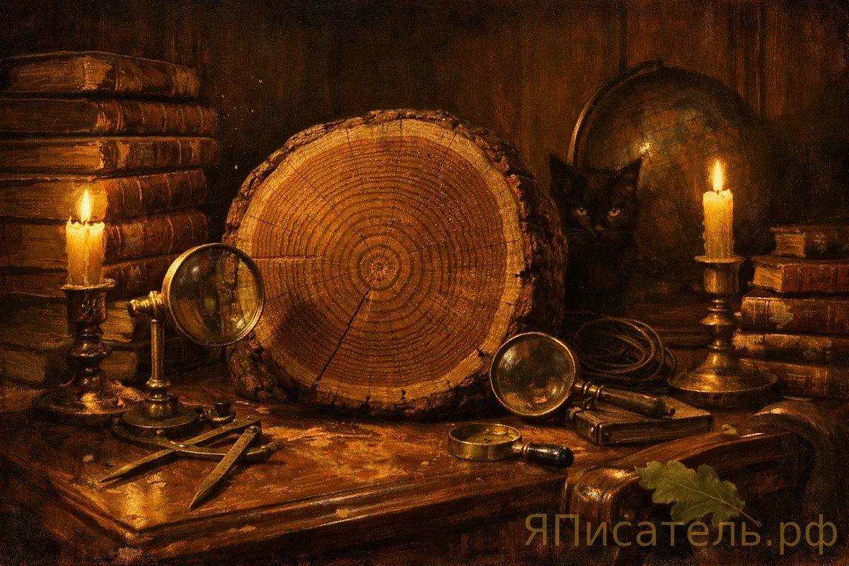 Дерево в Оксфорде «написало» роман: 300 лет годичных колец расшифровали как прозу