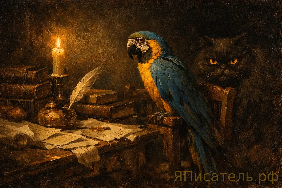 В Бразилии найден утерянный роман Машаду де Ассиса: слепой писатель диктовал книгу попугаю 120 лет назад